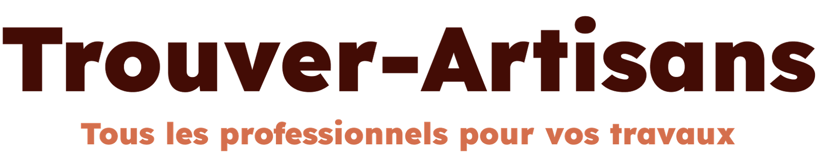 Logo - Trouver Artisans